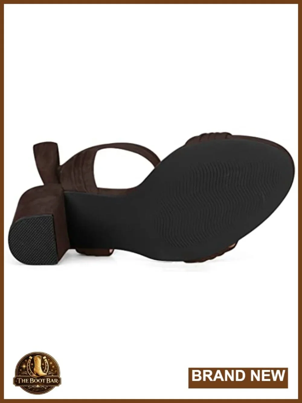 Faux Suede Open Toe Ankle Tie Chunky Heel Sandals Pleated